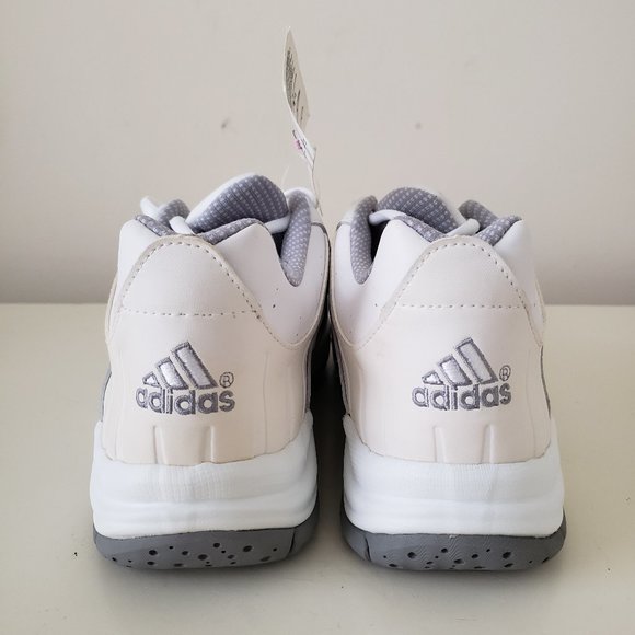 VTG Adidas Big Court M White Shoes Sneakers Size 10 2000 Deadstock w/ Defects - Picture 6 of 12